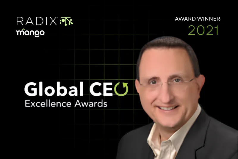 Radix IoT CEO Fred Dirla Wins CEO Review Global CEO Excellence Award