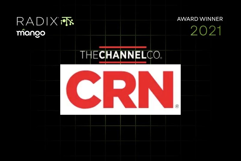 Radix IoT Listed in CRN's 2021 10 Coolest IIoT Companies