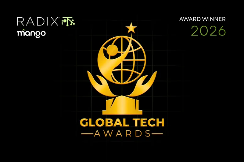 Radix IoT Wins 2026 Global Tech Award: Big Data Technology