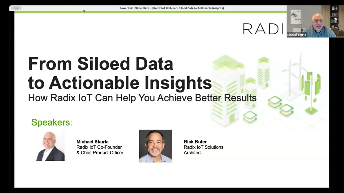 Radix IoT Webinar Recording